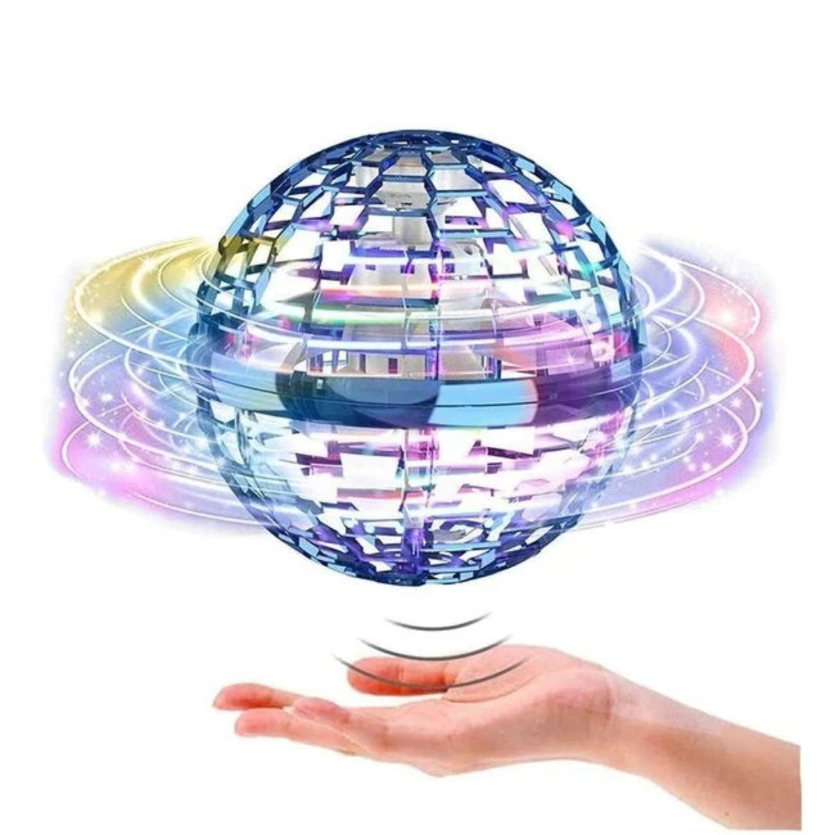 Flying Spinner Boemerangbal met RGB-verlichting